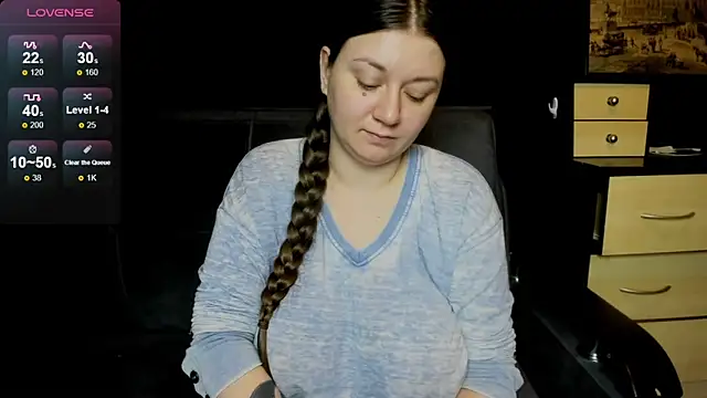 Chat +18 de AlisaBacker ao vivo