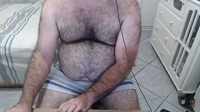 Show de MysterBearMG na webcam