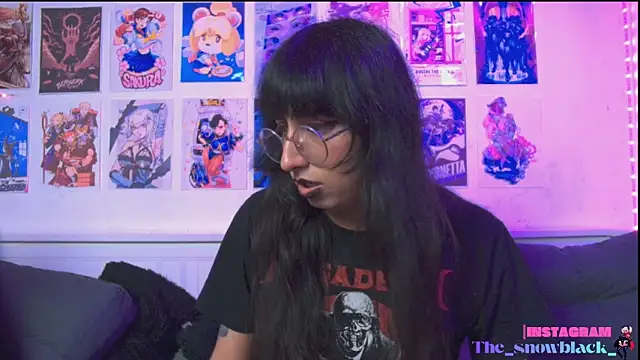 snowblack_ Adlı Modelin Web Kamerası Şovu