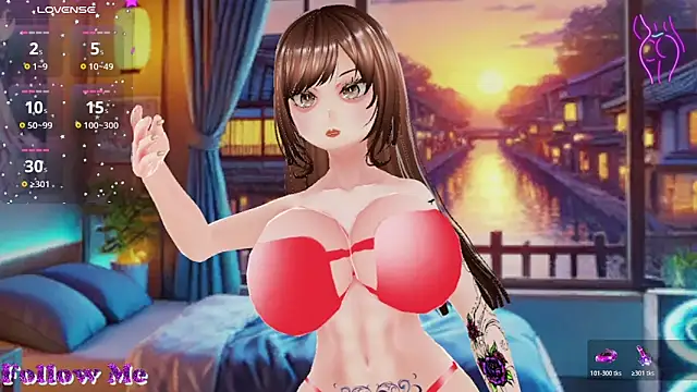 Show de Hanaedamngirl na webcam