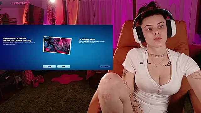 Pertunjukan Kamera Web GennaJames