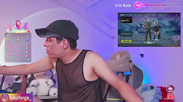 Lukaforge: вебкам-шоу