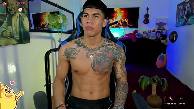 Webkamerová show Damian_latinxxx
