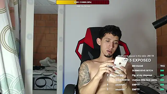 Show Webcam de stevenSEX123