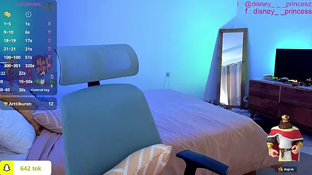 Czat XXX na żywo – PrincessVS