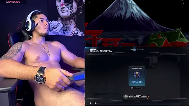 Dimitri_Colleman élő XXX-chatje