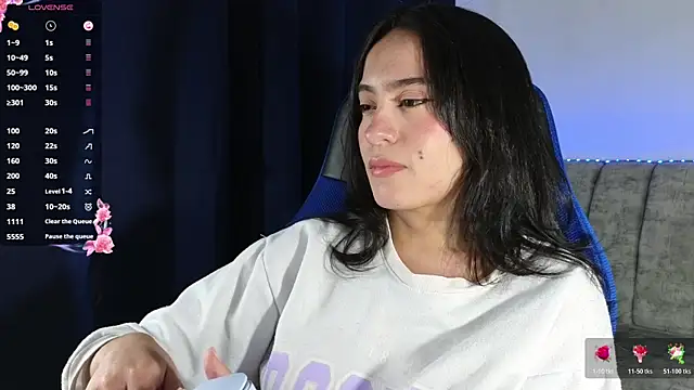 Chat +18 de ZaraDames_ ao vivo