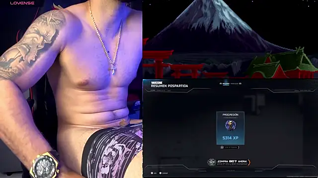 Show modela Dimitri_Colleman na web-kameri