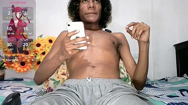 Show de SantiMiller na webcam