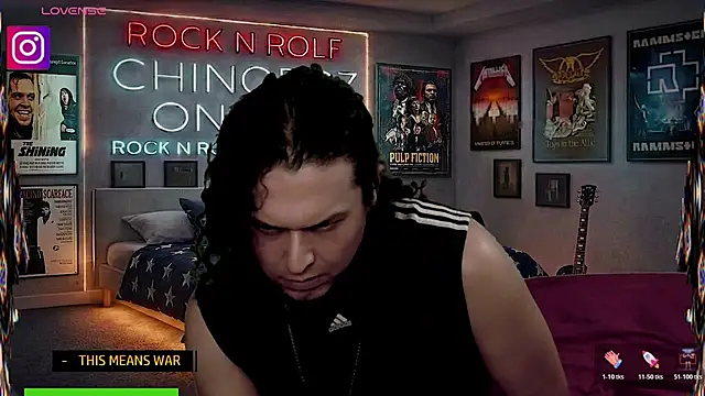 Pokazy przed kamerką – chino_roz