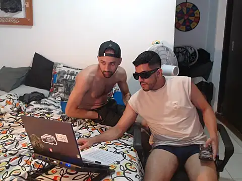 Show de JayAndJack na webcam