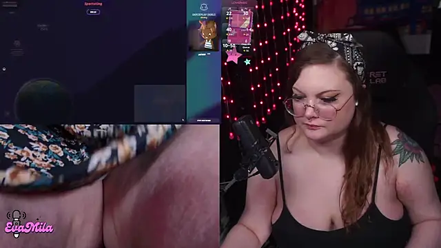 evamilaのライブXXXチャット