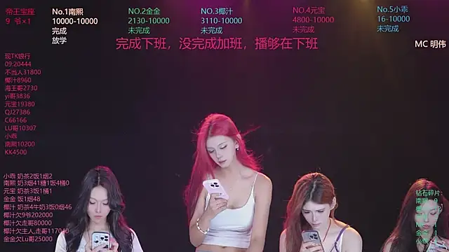 Show de webcam de ACE-007