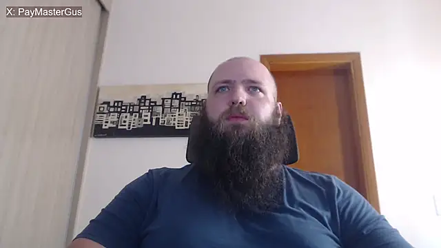 Show de PayMasterGus na webcam