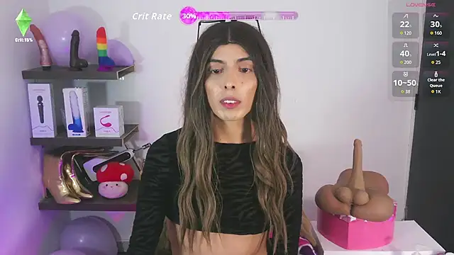 valentina_crttiのウェブカメラショー