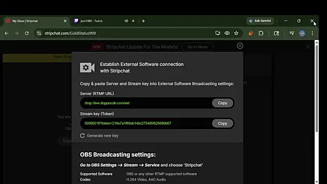 GoldStatus999 ওয়েবক্যাম শো