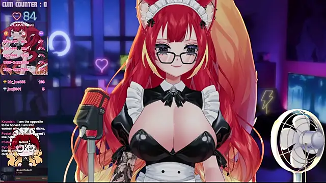 LewdFoxy_VTのライブXXXチャット