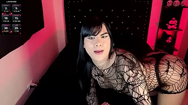 Show modela DarkAndTenderGirl na web-kameri