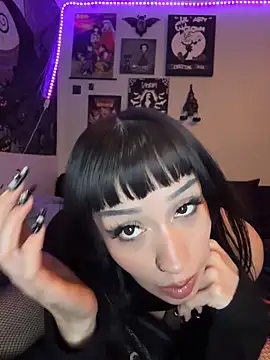 Gothbabbi webkamerás műsora