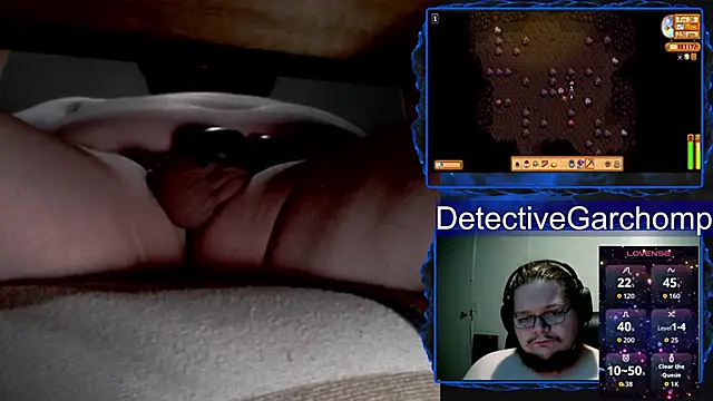 Show de DetChompy na webcam