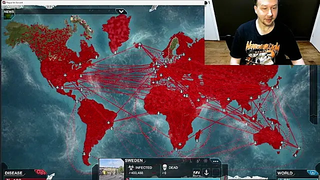 Show de Bo0g na webcam