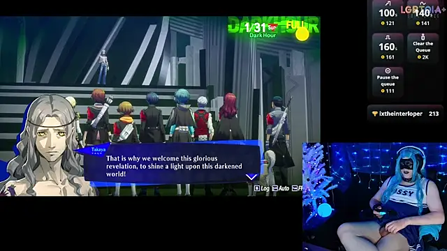 Show de StarshineMoonspark na webcam