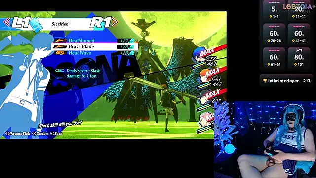 StarshineMoonspark: διαδικτυακό σόου στην κάμερα