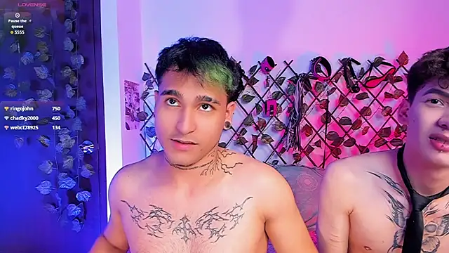 Axel_InkShade_ Pertunjukan Webcam