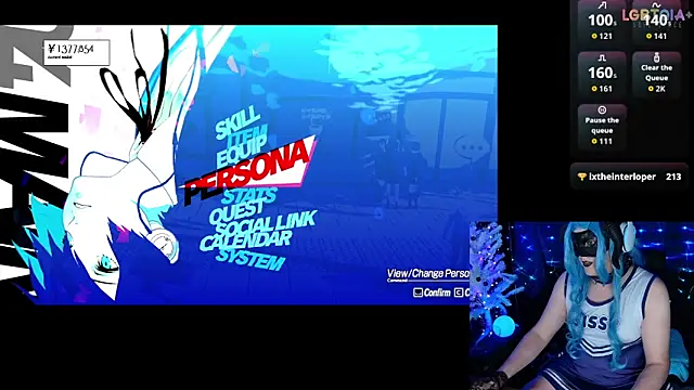 StarshineMoonspark: διαδικτυακό σόου στην κάμερα