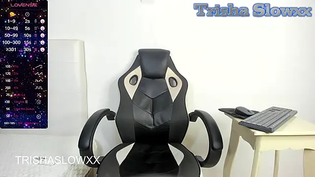 Show de TRISHASLOWXX na webcam