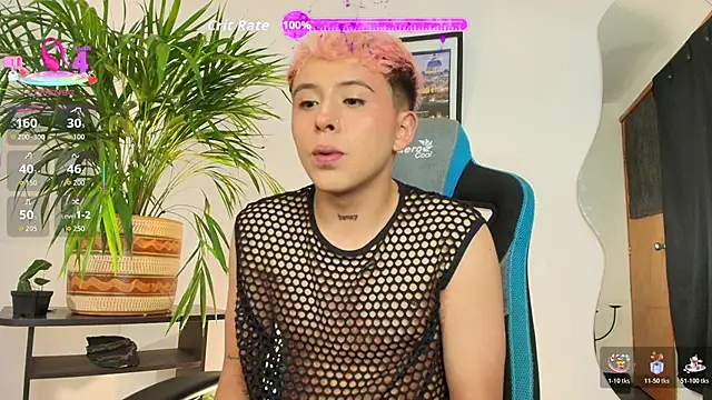 Michael_Lopez_1: διαδικτυακό σόου στην κάμερα