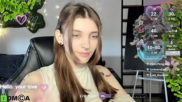 CherryBloom777 Adlı Modelin Canlı XXX Sohbeti