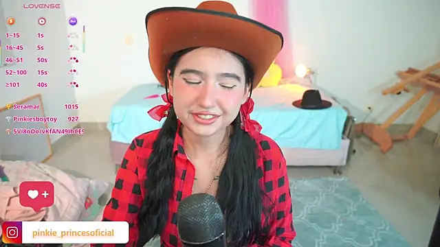 Show de Pinkie_Princes na webcam