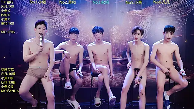 Show de OUA-009 na webcam