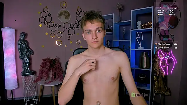 Show modela john_lik na web-kameri