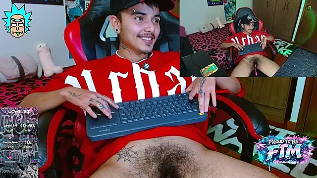 Show de Hgp3riodictabl3 na webcam