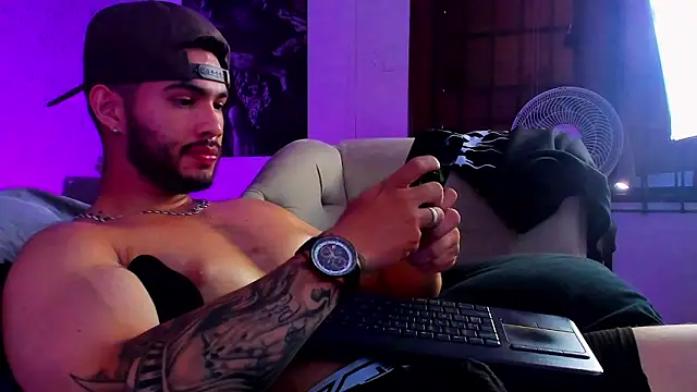 Show de Vincentblack na webcam