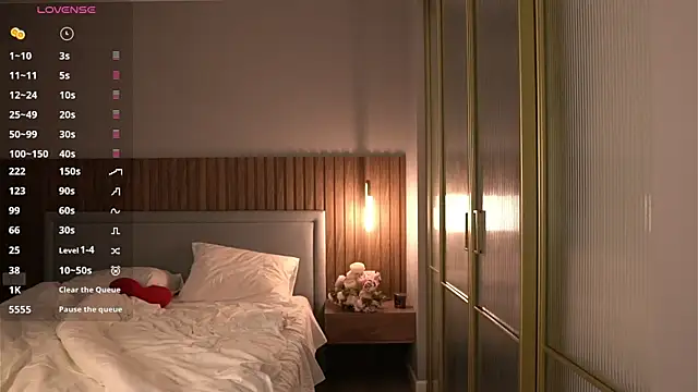 Show de MinnaWatwood na webcam