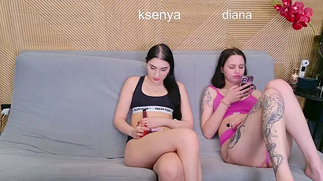 Show modela Ksenny na web-kameri