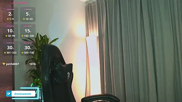 orianasweet_1のウェブカメラショー