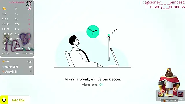 PrincessVS 라이브 XXX 채팅