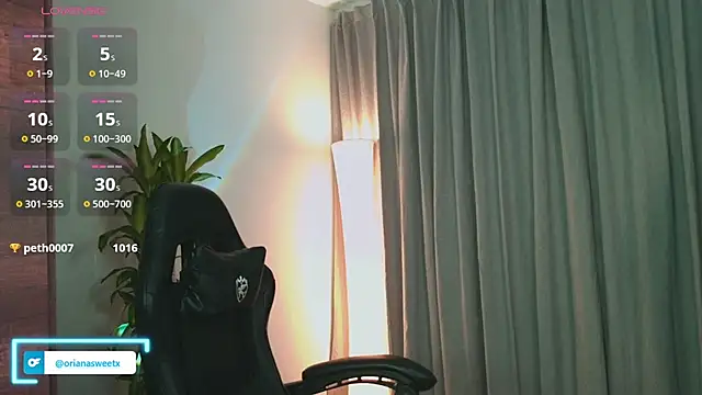 orianasweet_1's Webcam Show