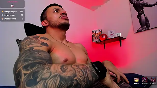 Chat +18 de LiamReigns_ ao vivo