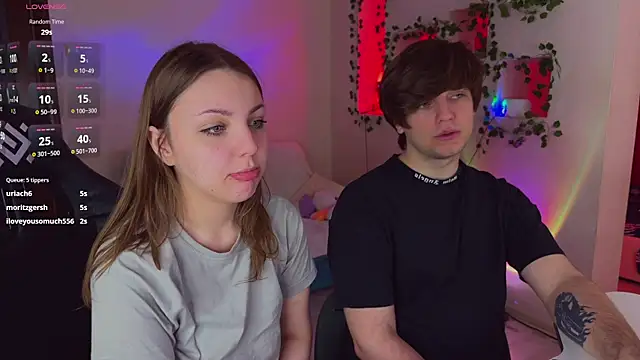 RobertAndLinelan Webbikameraesitys