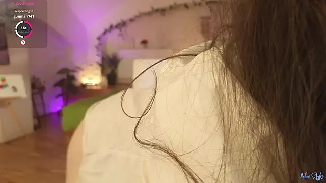 Show de melinastyles na webcam