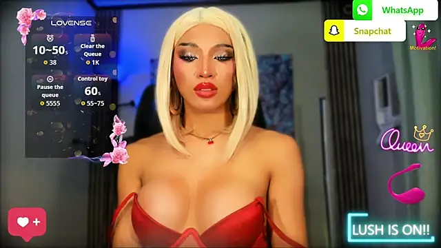 Show modela UrDominantBella na web-kameri