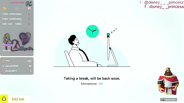 PrincessVS Chat XXX in diretta