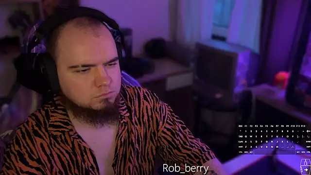 Show de Rob_berry na webcam