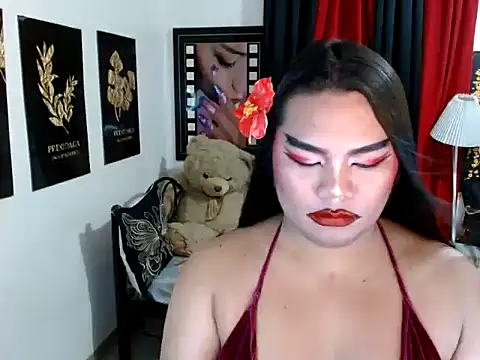 Pertunjukan Kamera Web TSbrianaHugeCock