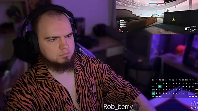 Show de Rob_berry na webcam